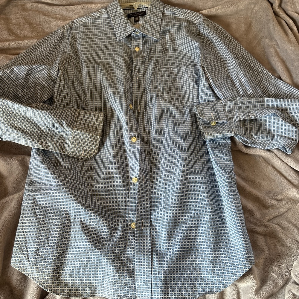 Banana Republic Blue Casual Button Down Shirt